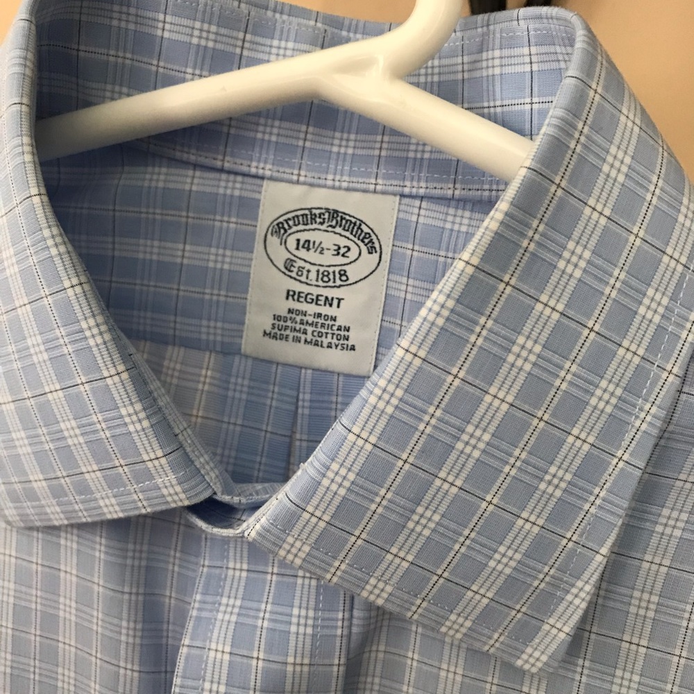 Brooks brothers regent men’s dress shirt lg sleeve